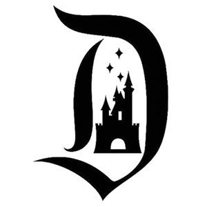 Vinyl Decal for Window - Disney Castle